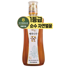한국양봉농협 때죽나무 꿀, 1kg, 1개