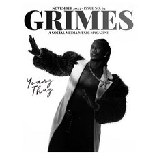 (영문도서)Grimes Magazine - The November 2025 Issue: This issue features Young Thug Paperback, Independently Published, English, 9798272329714