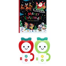 크리스마스 팝업 사운드북 + 애플 사운드(우리 + 오감동요)(3종세트) (블루래빗TOY)