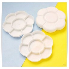 파레트 7구 매화 팔레트 물감 아크릴 유화 그림 미술용품 세트 전문가용 학생용 앤츠런2, 열개[낱개수량확인]