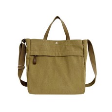 帆布托特包 男士大容量手提袋 女休閒單肩包 通勤旅行上課包