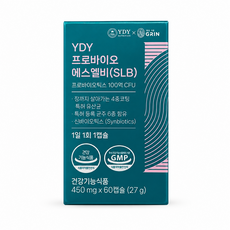 YDY 프로바이오 에스엘비(SLB) 유산균 프로바이오틱스, 1개, 60정
