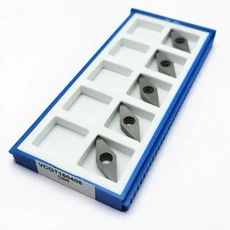 VCGT 160402 VCGT 160404 VCGT 160408 VCGT PCD CBN 다이아몬드 인서트 CNC PCD 알루미늄 합금 엔드, 08 5PCS VCGT160408 CBN