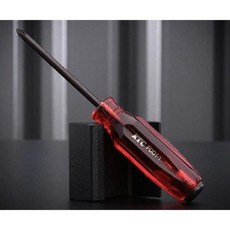KTC 수지무늬 십자드라이버 (관통형) PDD1-1 총길이 16cm 강력한 내구성 정밀한 체결, 1개