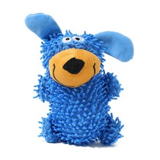 DZER 애견 장난감 자가놀이 자동 간식 분배기 지능개발 흔들림 소리내는 장난감, 블루