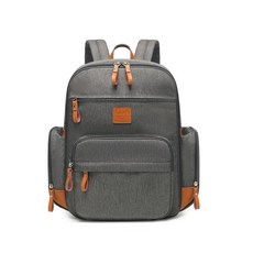 기저귀가방 랜드 엄마 기저귀 가방 대용량 여행용 백팩 분실 방지 지퍼 아기 간호 MPBJ01, [07] HMB01-blue