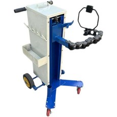 대형 임팩 거치대 타이어 탈착 브래킷 지지대 유형 받침대 체인, 02.블루체인윈드캐논크레인가중형