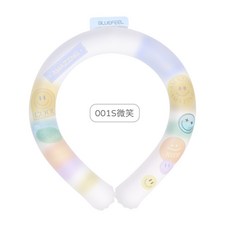 韓國 BLUEFEEL 涼感頸圈 Basic 經典款, 微笑