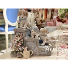 音樂鈴階梯狗犬動物擺飾 - 寵物玩具 趣味階梯 音樂鈴聲 安全材質, 1個