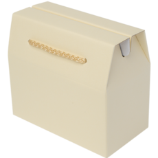 주호팩 끈손잡이 다용도 선물상자 21-2 (200x105x110), 연노랑, 1개