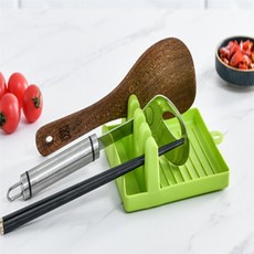 주방 조리도구 거치대 조리도구받침대, 그린