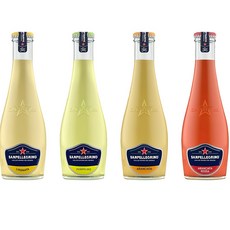 산펠레그리노 탄산음료 4가지 맛 200ml x 24병, 1개, 4.8L