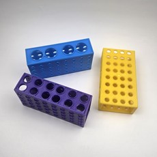 ACE 4면 다용도 튜브 랙 플라스틱 4way rack 50ml 15ml 0.5ml~2.0ml, 1개