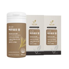 맥주효모 효능 맥주효모환 정제 알약형 고순도 고함량 풍성한 리투아니아산 60정x2, 1개, 비카인, 60정