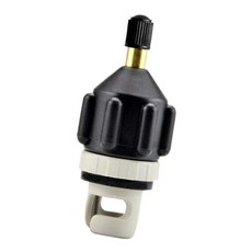 STK 전기 펌프 밸브 어댑터 전기 펌프 밸브 어댑터 스탠드 업 패들 보드 펌프 컨버터 액세서리, 나일론 합금, 블랙, 1개