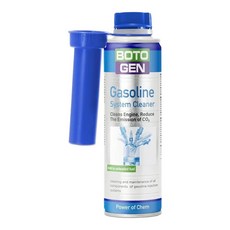 Boto gen 가솔린 시스템 클리너 - 연료 분사 시스템 보호 - 인젝터 밸브 청소. - 연료 소비 감소 - 전체 시스템 세척 - 300ml 300ml (10.14온스), Boto gen 가솔린 시스템 클리너 - 연료 분사 보