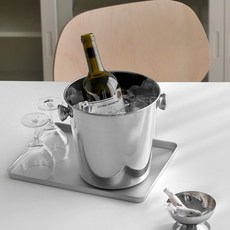 앵커 핸들 스텐 아이스 버킷, 4.5L, 1개, 4.5L