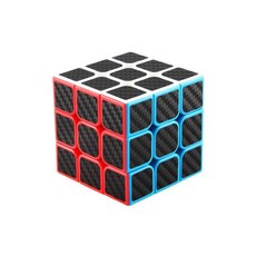 碳纖維貼紙魔術方塊 益智玩具 訓練邏輯思維 培養耐心 輕巧便攜, 多色, 1個, 1片