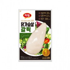 하림 닭가슴살 갈릭 100g 7개, 1개, 1g