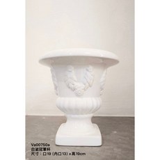 歐式現代花器 白瓷冠軍杯 經典款 花器 燭台 容器 花盆