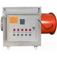 사육장 열풍기 농업용 비닐하우스 온실 히터 팬 대형, 7.5kW/380V  10m 윈드 벨트