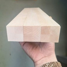 加拿大硬楓木四合一拼接木料 碳化楓木, 1個, 一根四合一拼接普通楓木,450*35*35mm