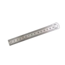 철자 15cm 스틸자 쇠자 스텐자