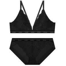 게스 속옷 언더웨어 소프트 레이스 브라렛 팬티 세트 OAWBR991BKOAWBP991BK OXN895 IVA773