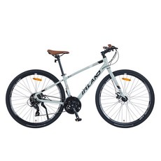 BIKEDNA R721 LITE 平把鋁合金碟煞公路車 SHIMANO21速煞變合一內走線搭配前後快拆輪組配置最齊全, 水泥灰, 1個