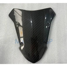 Z H2 카본 파이버 앞뒤 힐 가드 배기 페어링 오토바이 액세서리, 11 Windshield