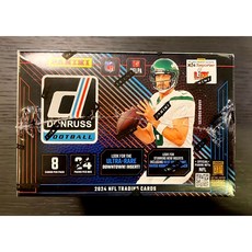 卡世界 2024 Donruss 美式足球球員卡零售盒 (1盒) 經典球星收藏, 1個