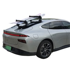 차량용 흡착식 루프랙 스키 캐리어, 흡착식 블랙 (크로스바X)