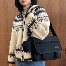 라비에르 로앙 메신저 청소년 폴리 크로스 학생 패션 가방 학원 초등학생 중학생 데일리