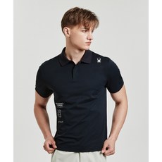 매장정품 스파이더 SPYDER 남성 더턴 그래픽 카라 티셔츠 SPJMCNTS302MBLK 162409