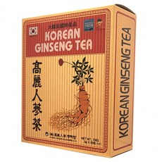 (도매특가) [뿌리방] 고려인삼차 50포, 1개