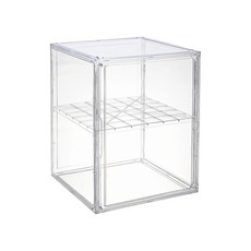 쭌스몰 수집용 대형 아크릴 케이스 세트 오토바이 헬멧 보관함, 막이 1개 포함