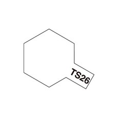 타미야 도료락카스프레이 [85026] TS-26 Pure White, 1개