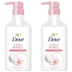 도브 바디워시 폭신폭신한 바디비누 사쿠라 머스크향기 450g 2개