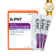 닥터피엔티 슈퍼 아르기닌 6000, 30개, 30g 30개, 30g