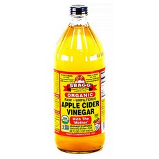 브래그 유기농 사과식초 946ml, 30ml, 1개