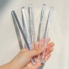 15cm 입체 자 삼각 투명, 상세페이지 참조, 상세페이지 참조