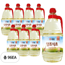 샘표 양조식초, 1.8L, 96개