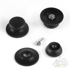 달빛홈즈 주방소품 교체용 냄비뚜껑 손잡이, 블랙