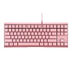 CHERRY 기계식 유선 텐키리스 키보드, 핑크, MX BOARD 3.0S TKL (갈축), 갈축