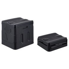 이동식 변기 접이식변기 캠핑 휴대용 실외활동 긴급 간이 화장실, 1개, 블랙