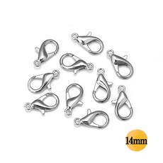 랍스터 고리 연결 고리 50개입, 1개, 14mm