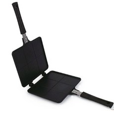 키친 누룽지 후라이팬 양면팬 양면후라이팬 구이팬 689000AA (1EA), 가마솥