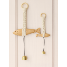 [파인땡큐] 액막이명태 원목 인테리어 소품 행운 소품 개업 선물 도어벨 집들이선물 명태 액막이 대형 / 소형