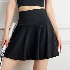 運動短裙女網球服套裝速乾百褶裙瑜伽半身裙防走光跑步健身羽毛球