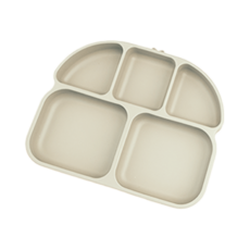 홍스파파 실리콘 빠네 흡착식판, 토피넛, 1개